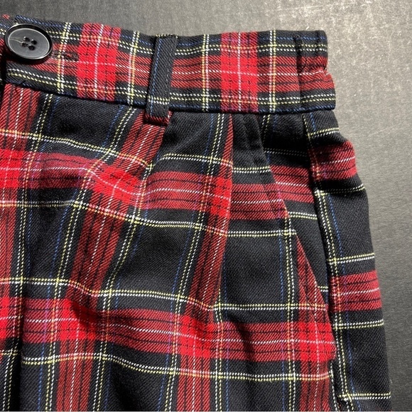 Bershka Red/Black Plaid pants Size Small - Picture 7 of 16